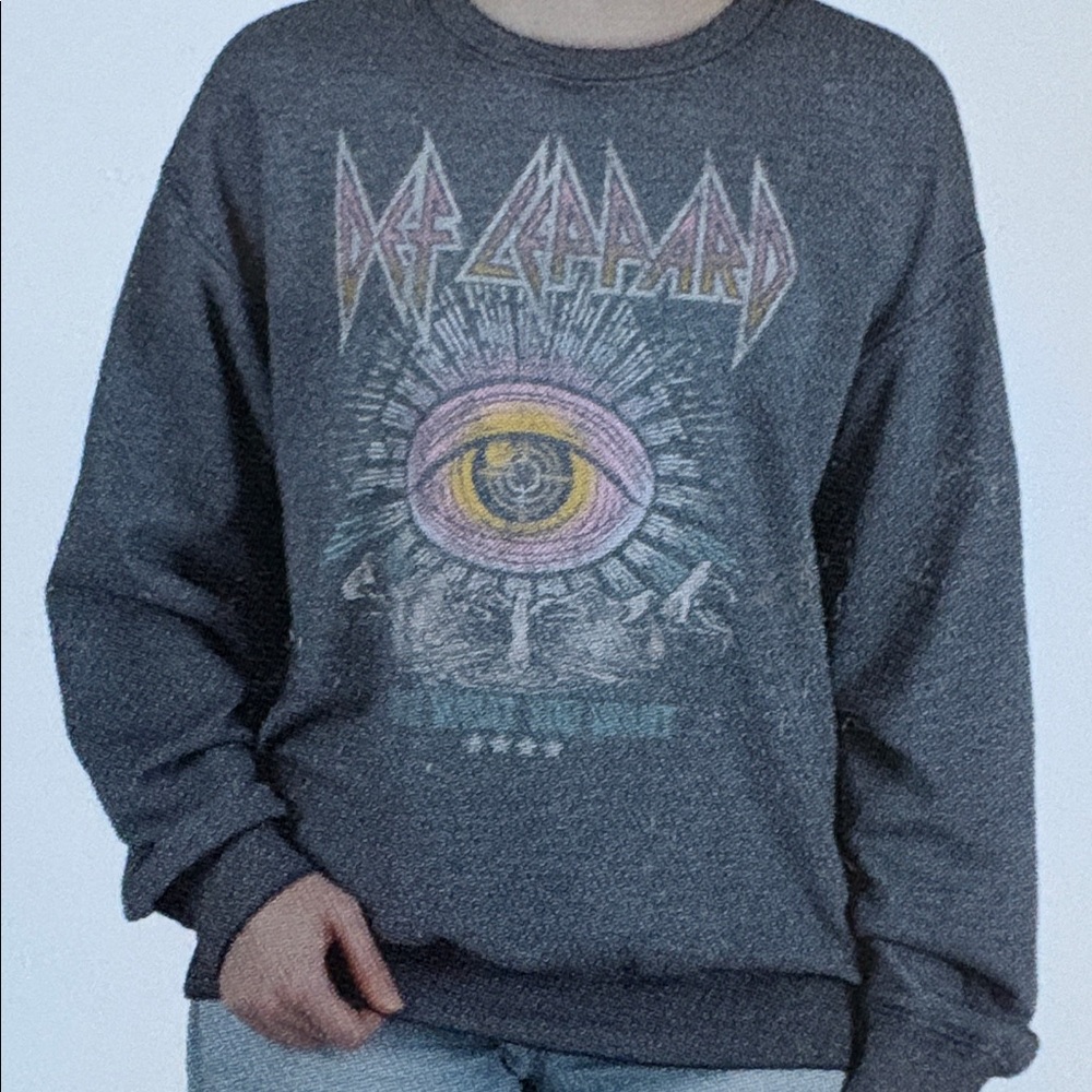 Def Leppard Crewneck Sweatshirt